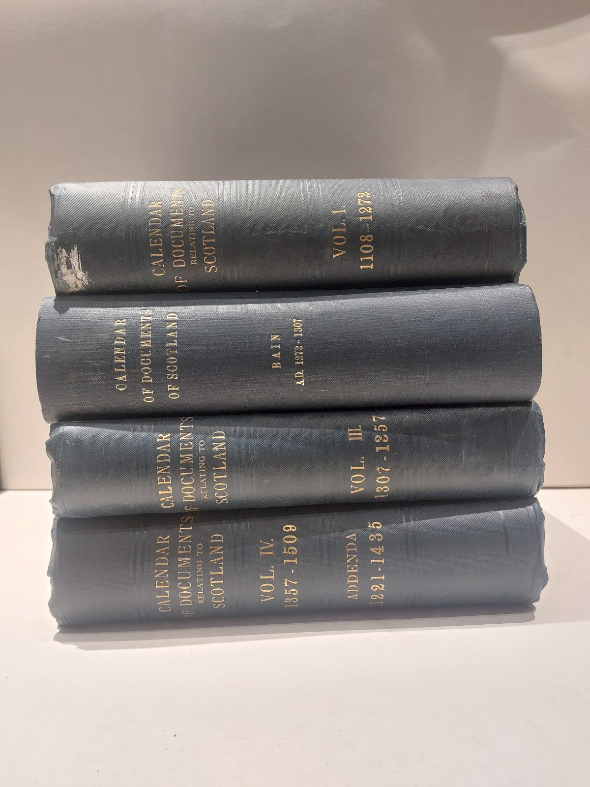 Calendar Of Documents Relating To Scotland 4 Volume Set. 0