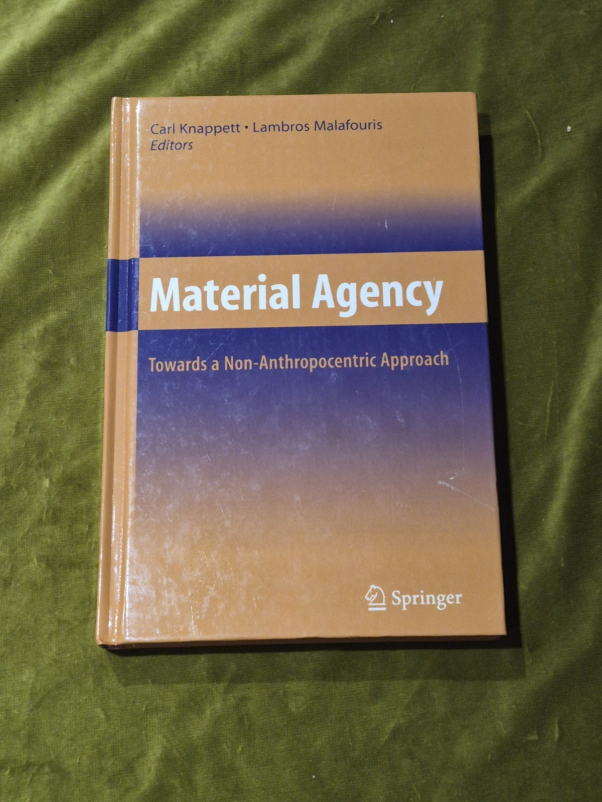 Material Agency: Towards a NonAnthropocentric Approach0