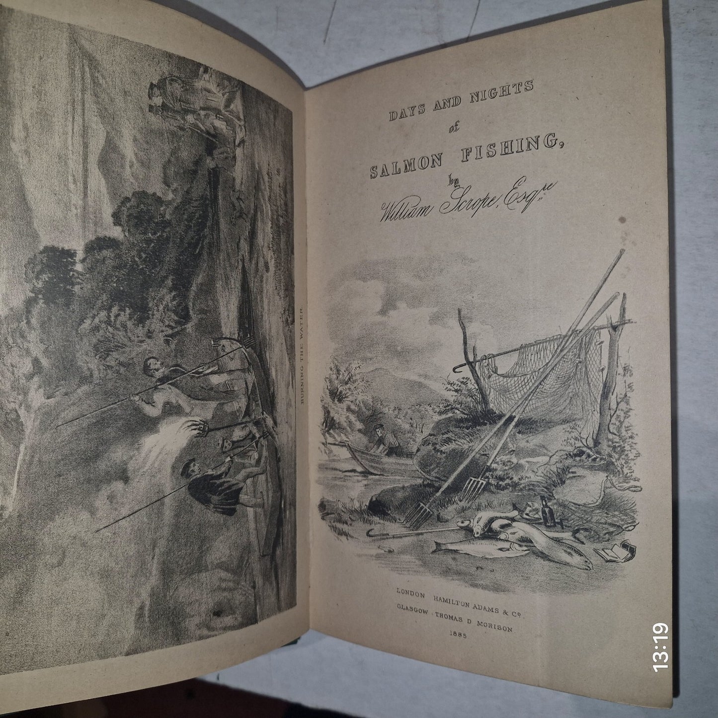 Days and Nights of Salmon Fishing William Scrope 18852