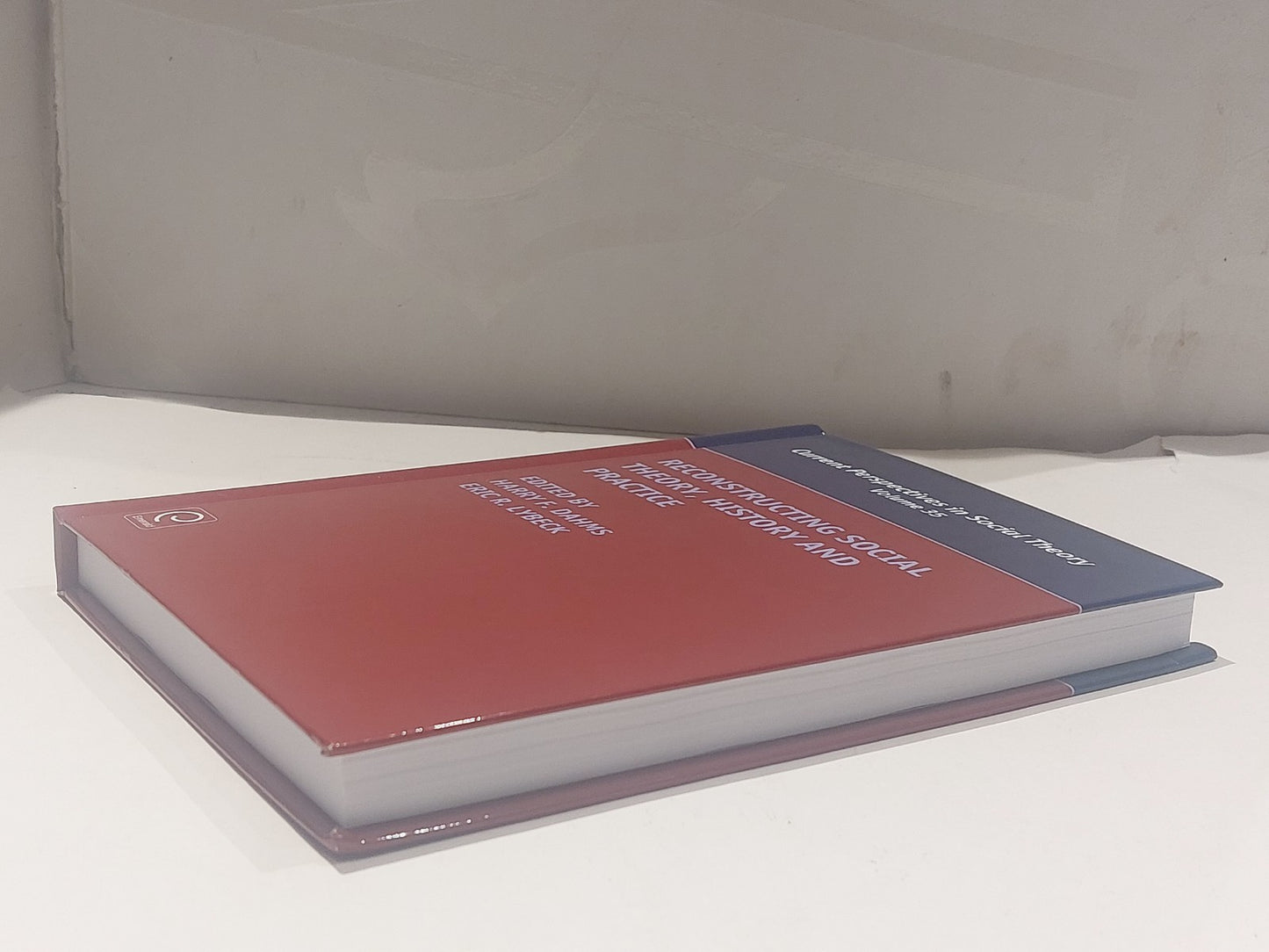 Reconstructing Social Theory, History and Practice  Dahms & Lybeck [Emerald] Hb2