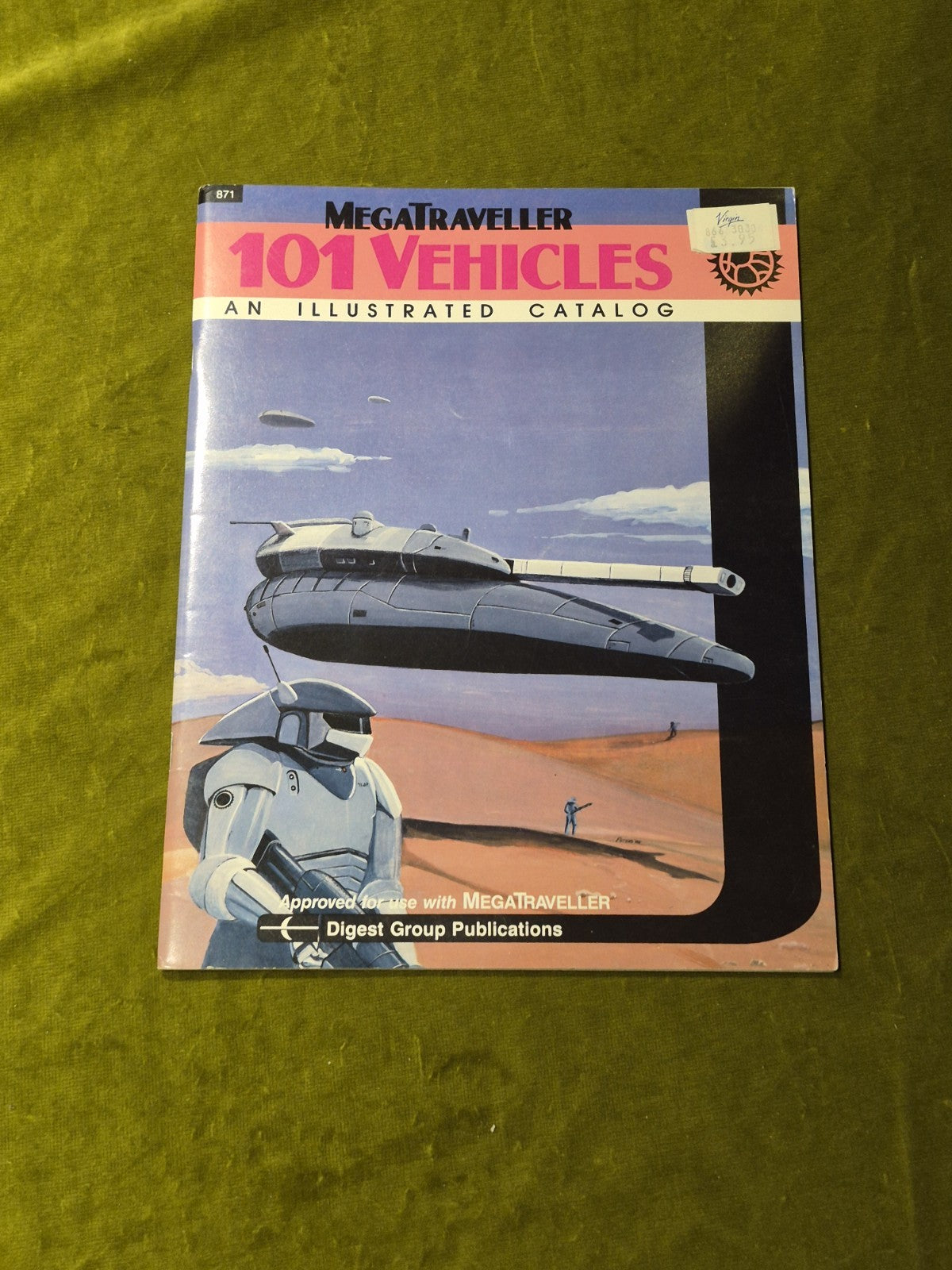 MEGATRAVELLER  - 101 Vehcles - An Illustrated Catalog0
