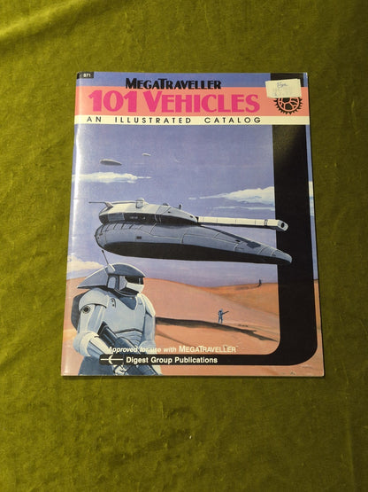 MEGATRAVELLER  - 101 Vehcles - An Illustrated Catalog0
