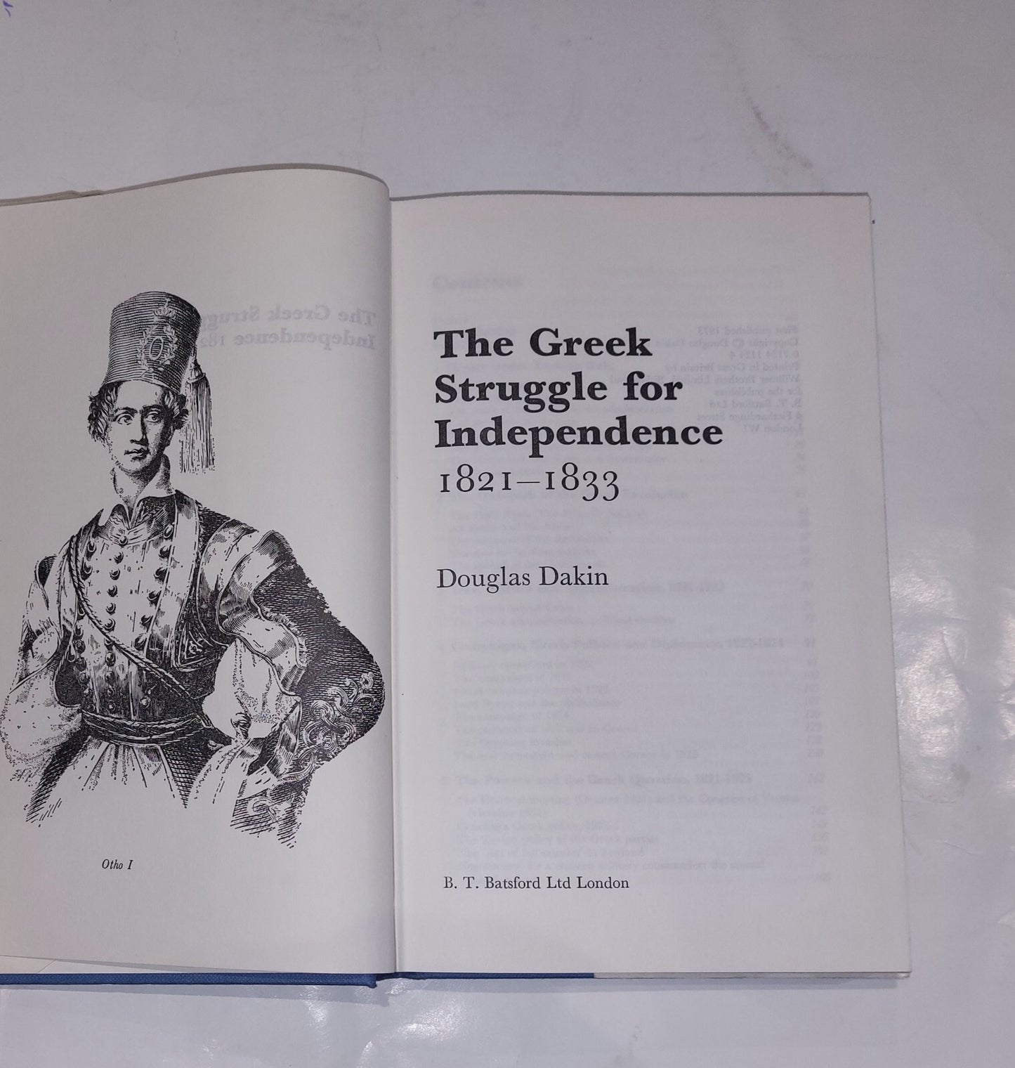 Greek Struggle for Independence, 182133 By Douglas Dakin Book7