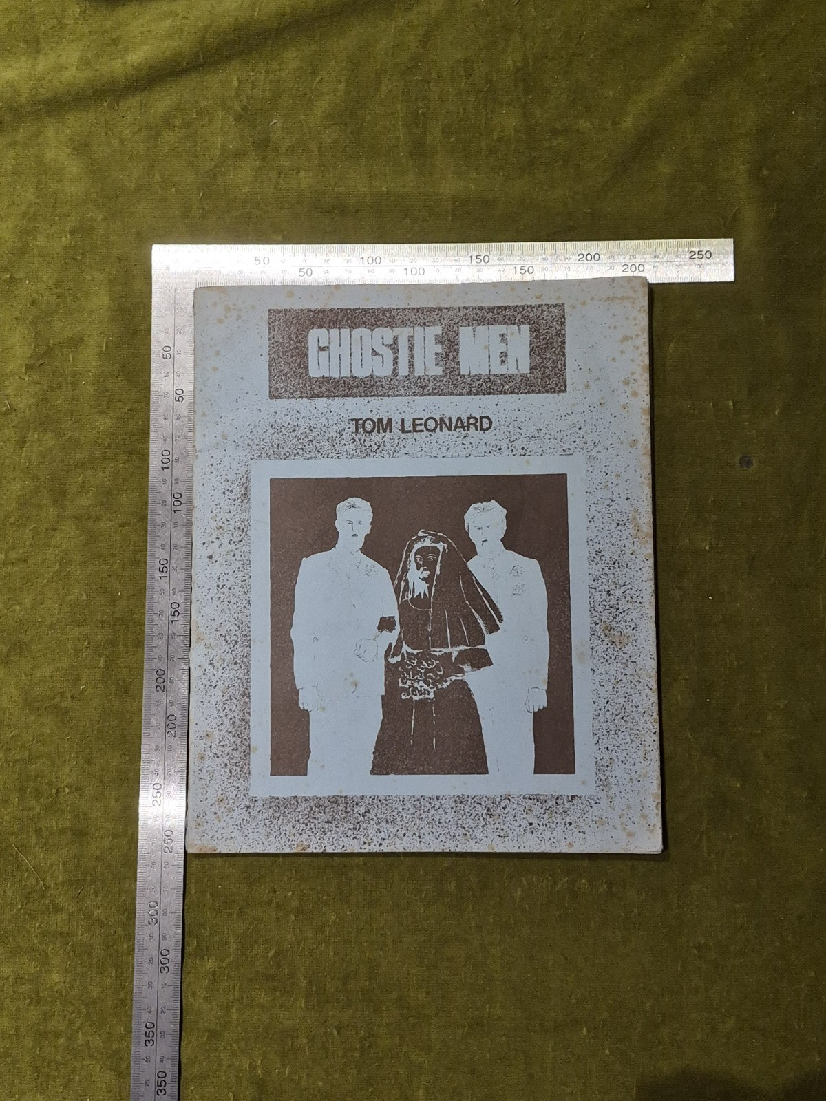 Ghostie Men - Tom Leonard 1981 2nd Ed, Galloping Dog Press2
