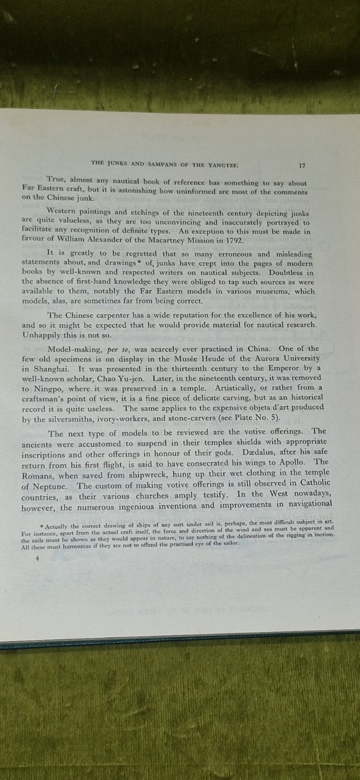 1947 The Junks and Sampans of the Yangtze by G.R.G. Worcester Vol 1 5