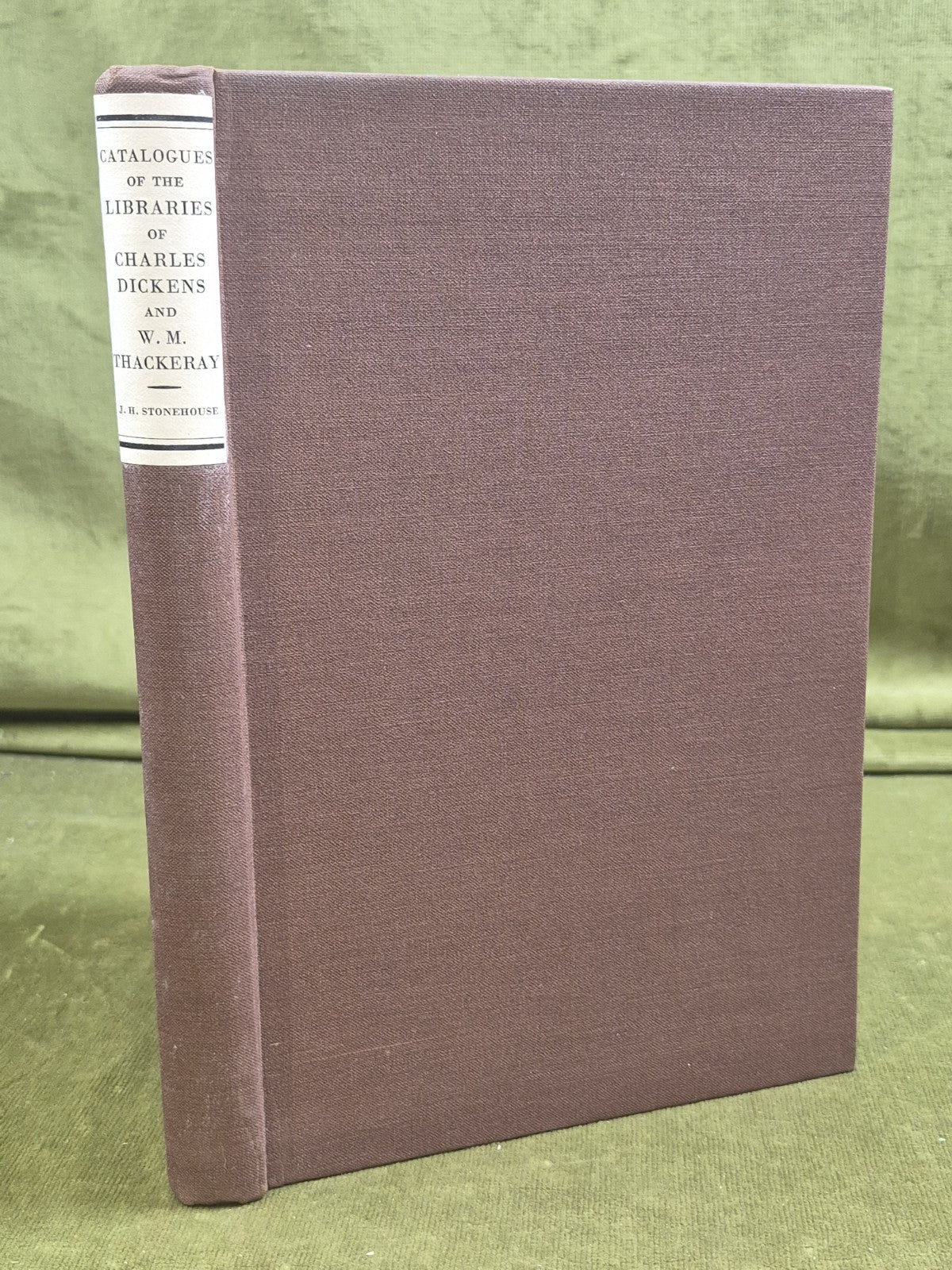 Catalogue of the Library of Charles Dickens Thackeray Piccadilly Press 19353