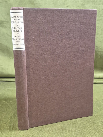 Catalogue of the Library of Charles Dickens Thackeray Piccadilly Press 19353