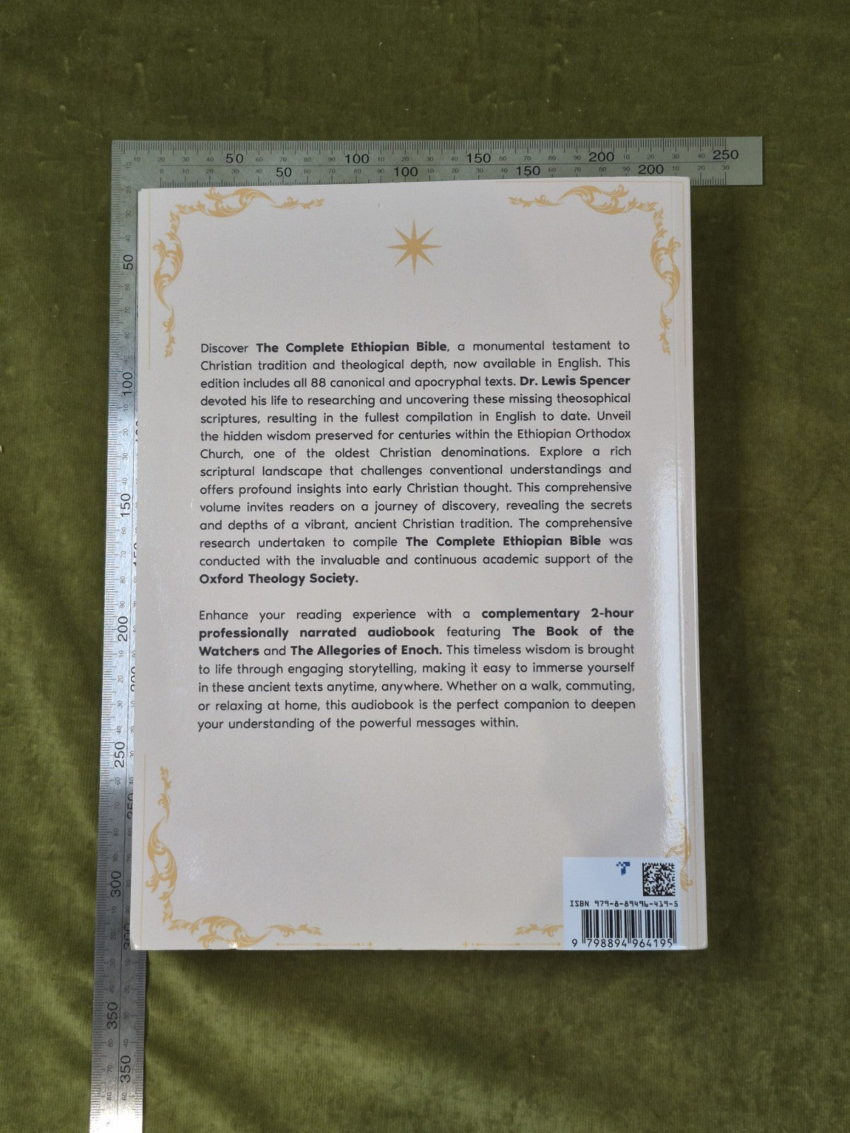 The Complete Ethiopian Bible in English: 110 Scrtiptures - Dr Lewis Spencer PB1
