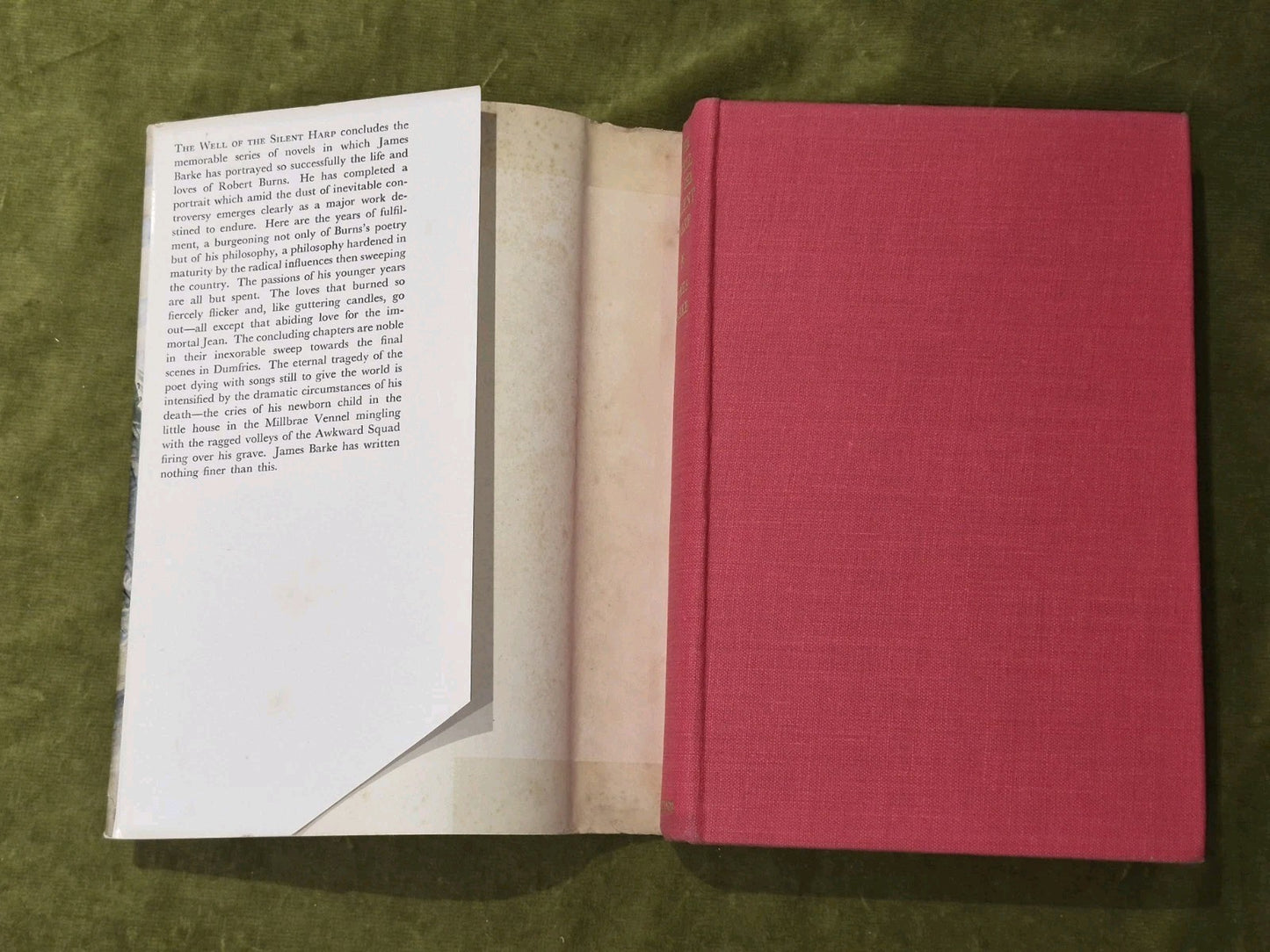 James Barke Robert Burns The Wind that Shakes the Barley First Editions Job Lot9