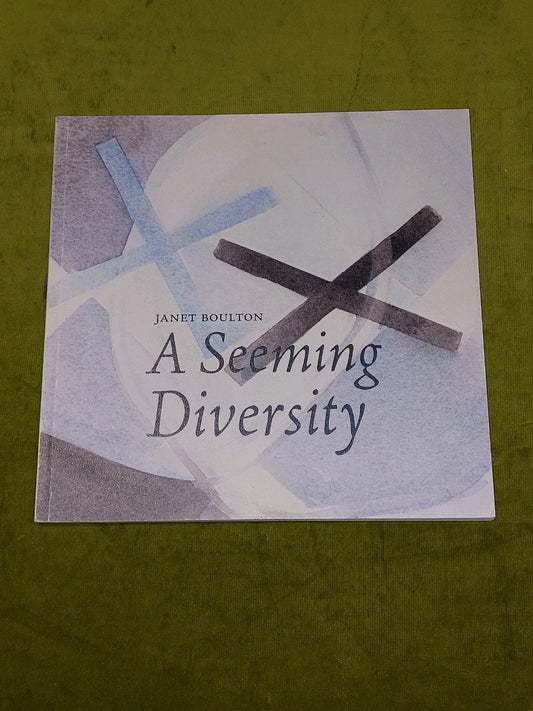 A Seeming Diversity By Janet Boulton (2018) Swindon Museum & Art Gallery Book0