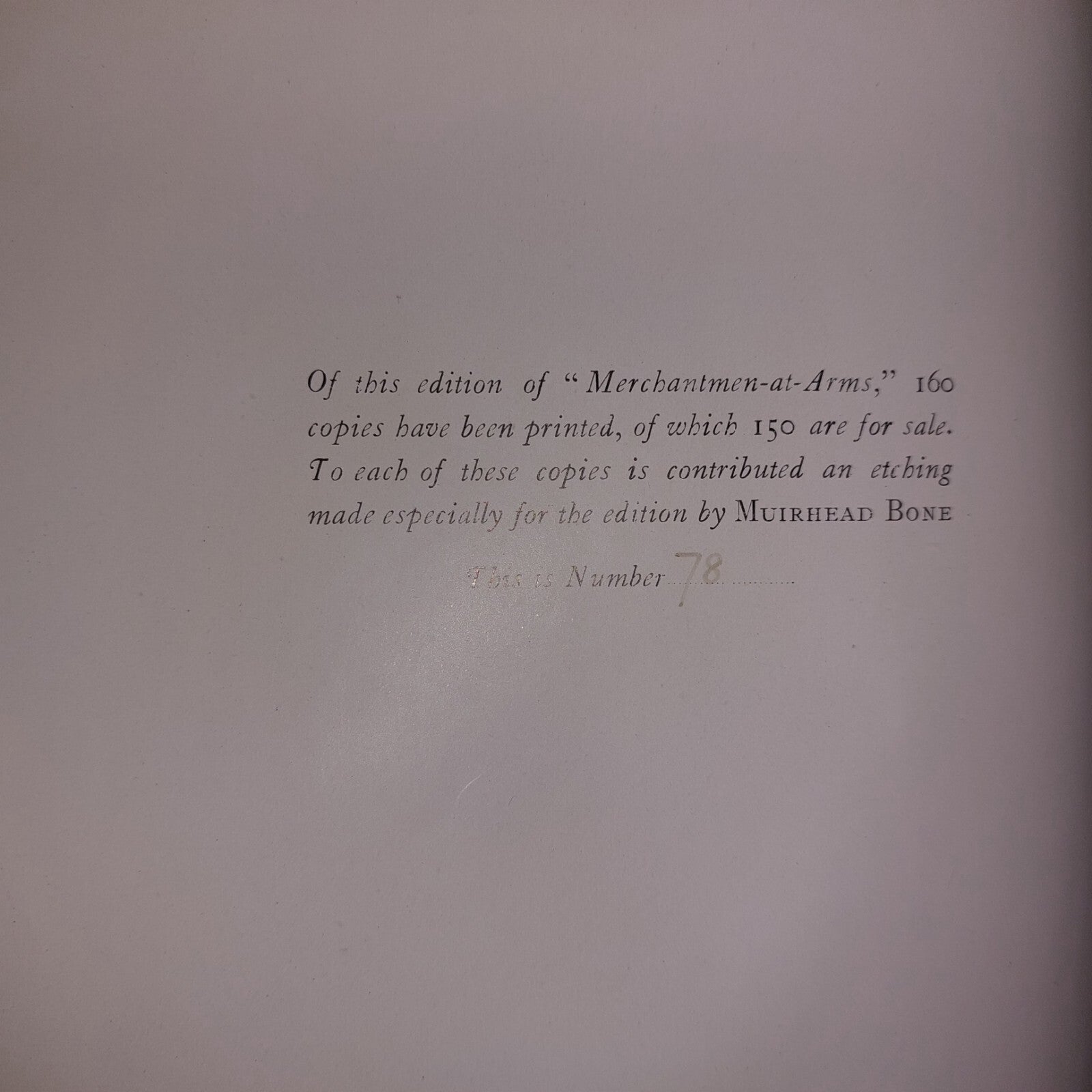 "MERCHANTMENATARMS: THE BRITISH MERCHANTS' SERVICE IN THE WAR  Bone, David W"7