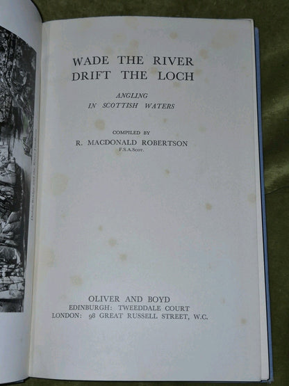 Wade the River Drift the Loch (1948) Macdonald Robertson5