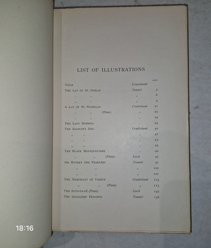 The Ingoldsby Legends (or Mirth and Marvels) 88th Edition - 1894 3 Volume Set18