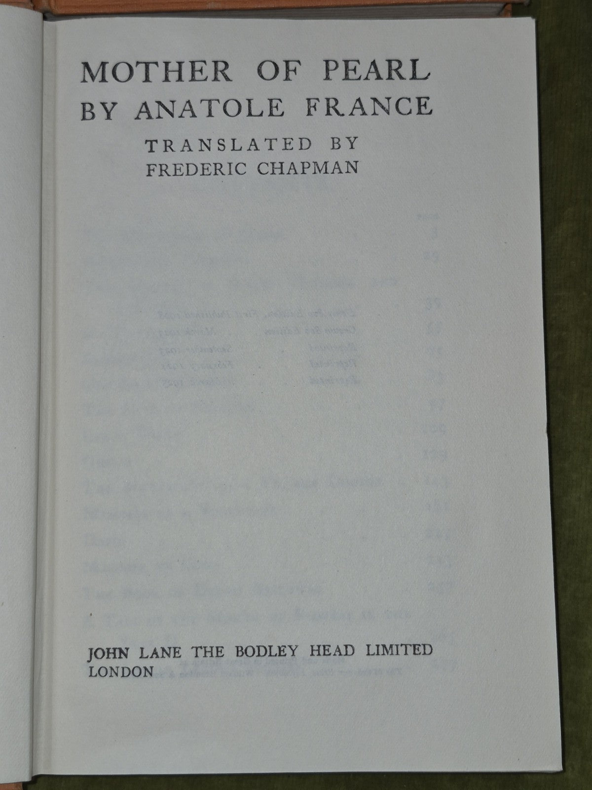 Anatole France Bodley Head Crown 8 Volumes Mixed Editions3