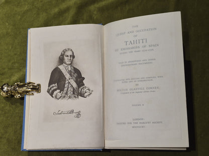 The Quest and Occupation of Tahiti by Emissaries of Spain 1772-1776 Volume II5