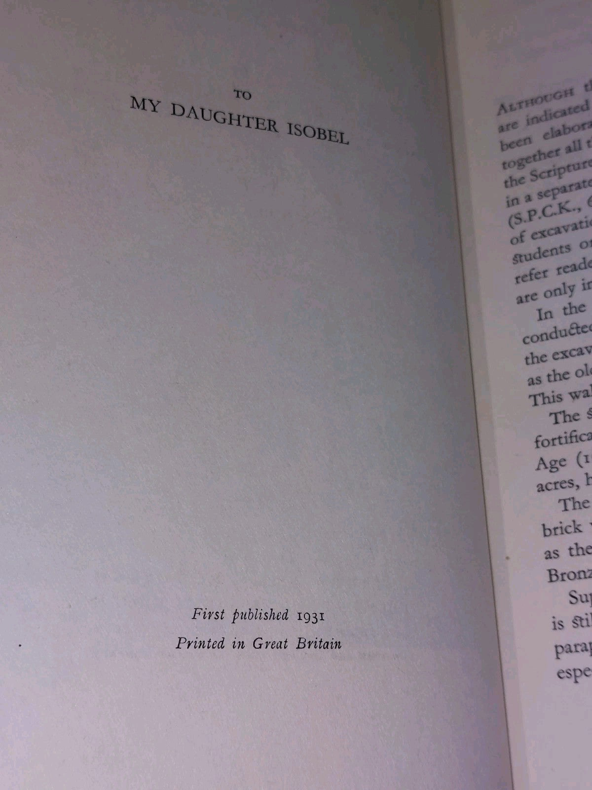 Digging Up Biblical History [Croall Lectures] J. Garrow Duncan (1931) 1st Ed Hb6