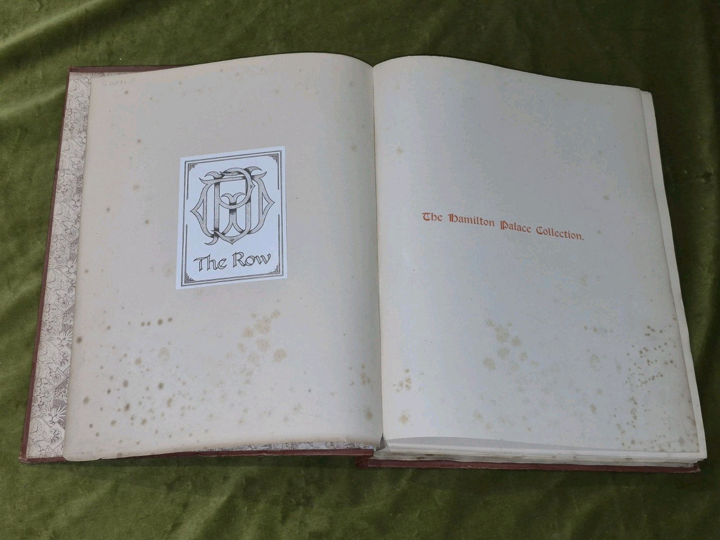 The Hamilton Palace Collection: Illustrated Priced Catalogue (1882)7