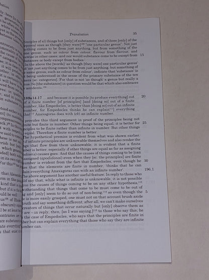 Simplicius : On Aristotle Physics 1.5-9 By Richard Sorabji [Bloomsbury] 2014 Pb4