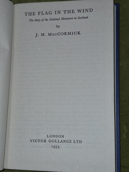 The Flag in the Wind John MacCormick 1955 First Hardback Dustjacket3