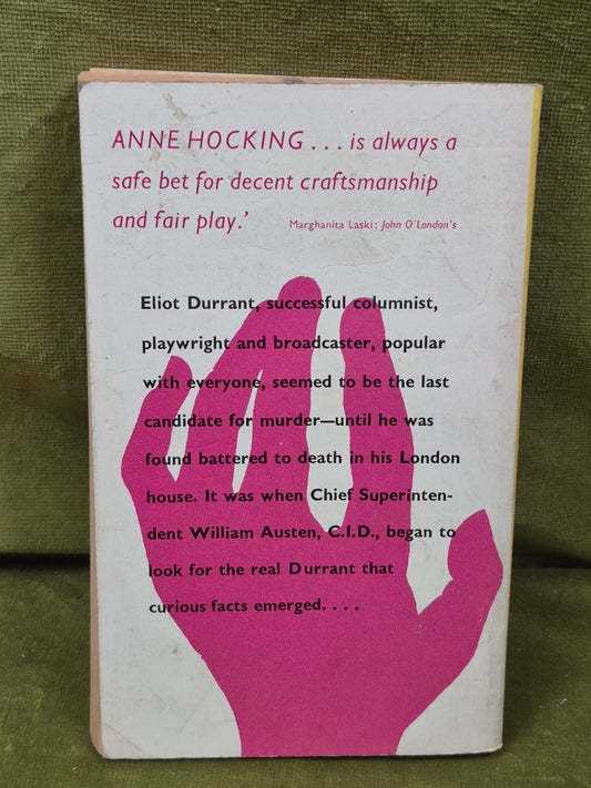 Poisoned Chalice By Anne Hocking 1962 1st Ed. Arrow Paperback1