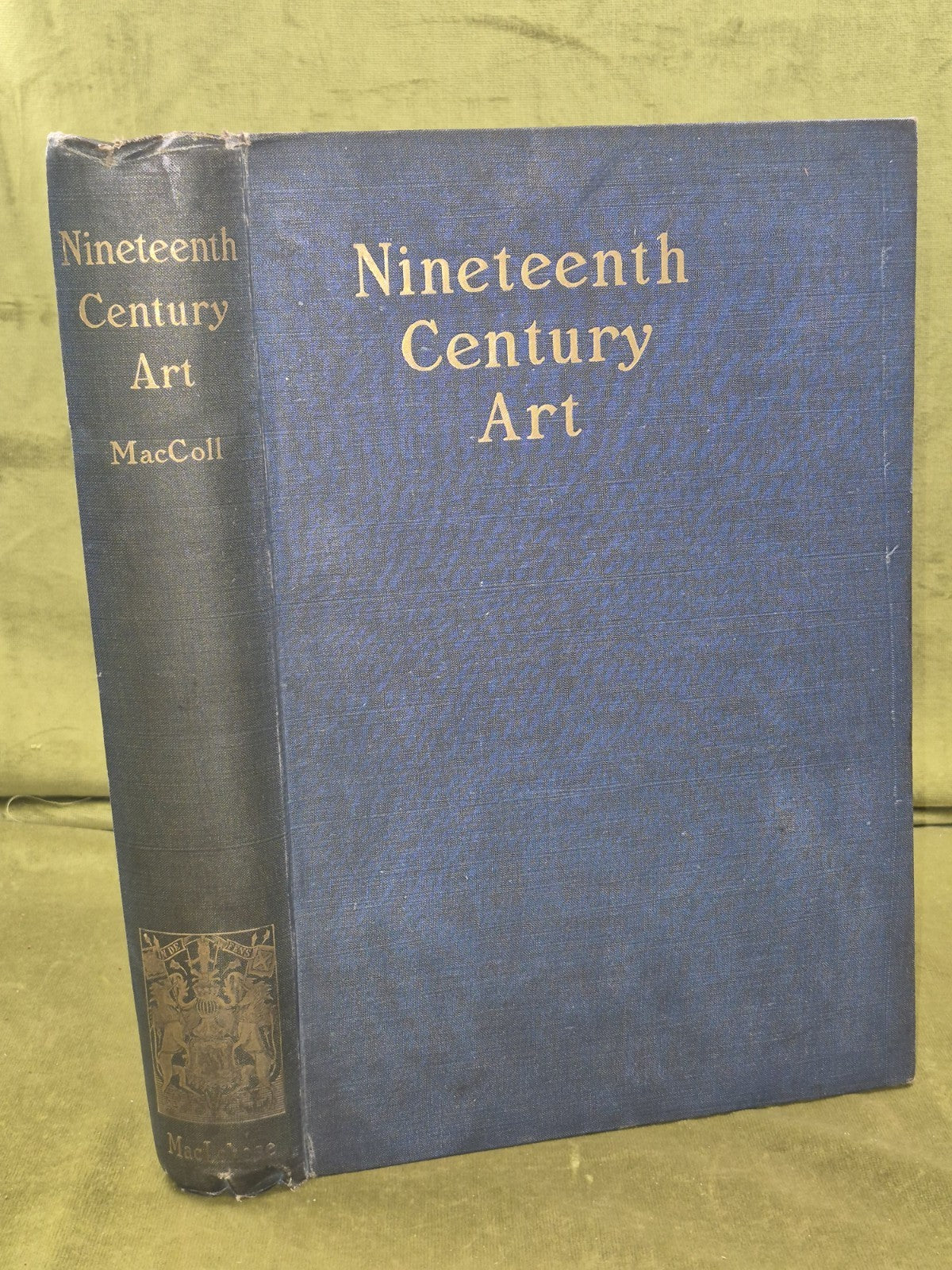 Nineteenth Century Art Maccoll,James Maclehose and Sons 1902 Glasgow Muirhead0