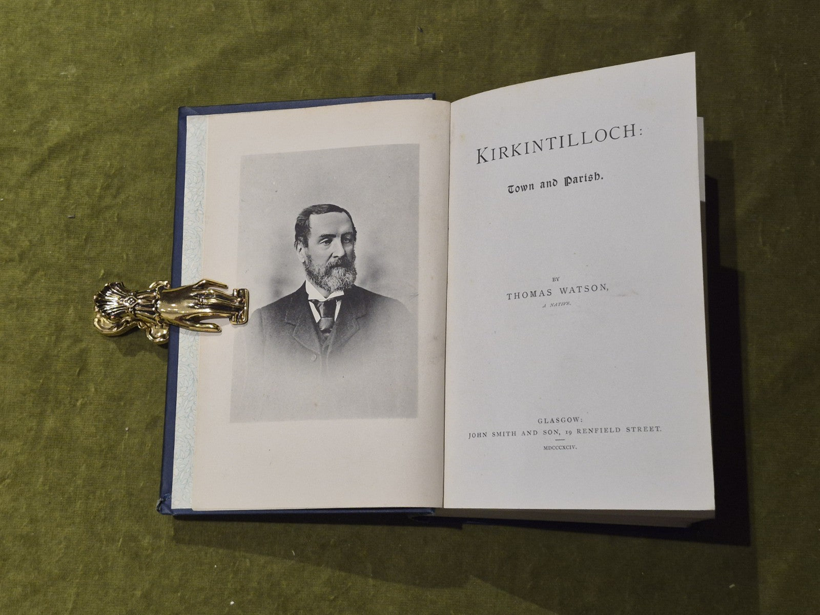 Antiquarian Book Kirkintilloch: Town And Parish By Thomas Watson4