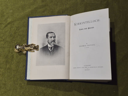 Antiquarian Book Kirkintilloch: Town And Parish By Thomas Watson4