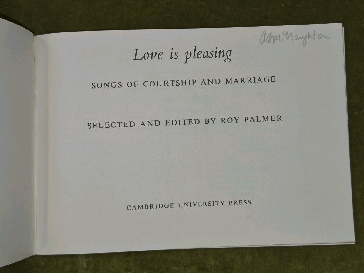 Roy Palmer Love is Pleasing & Room for Company 2