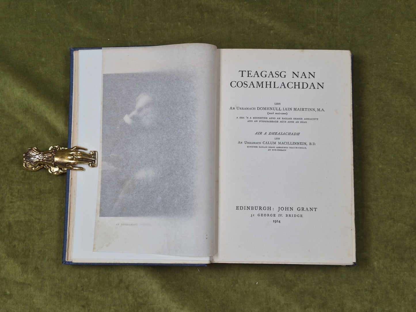 Teagasg Nan Cosamhlachdan - Domhnull Iain Mairtinn , John Grant 19145