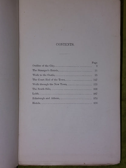 Walks in Edinburgh (1825) Robert Chambers5