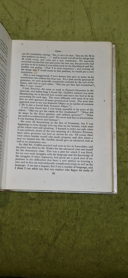 My First Hndred Years by Margaret Murray [William Kimber] 2nd ed 1963 Hb Dj7