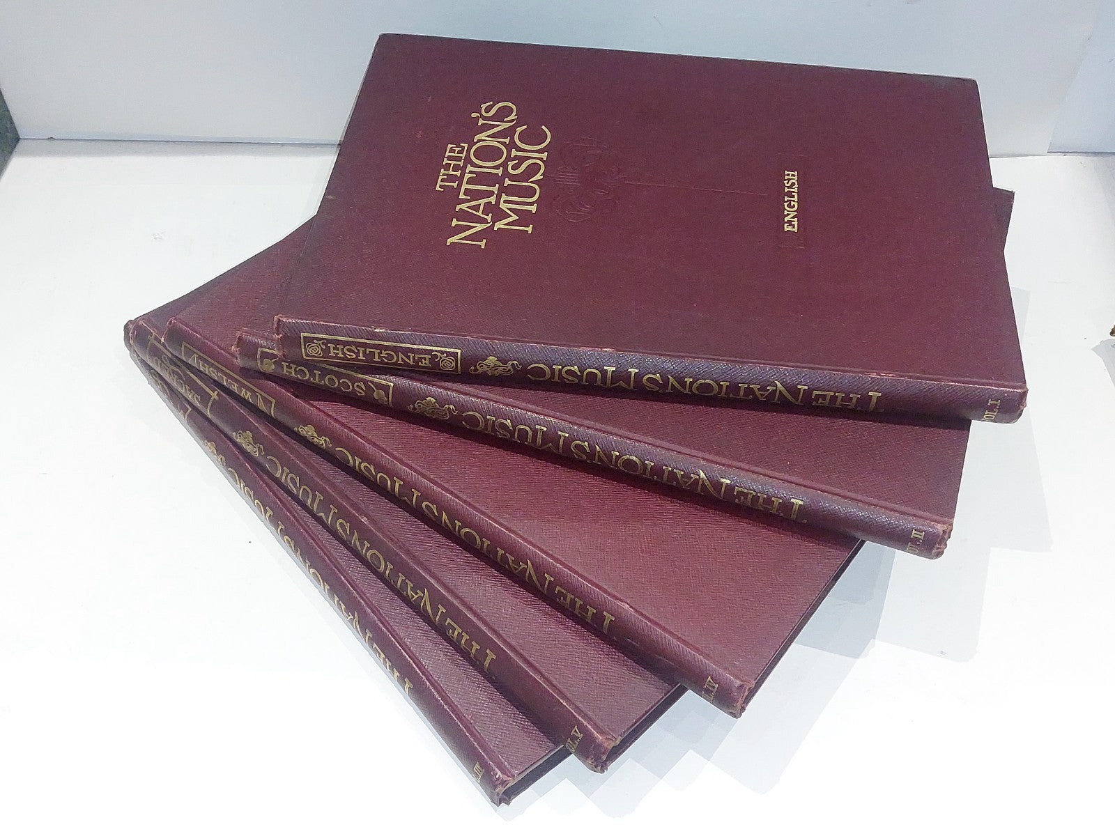 The Nation's Music: Vols 1 to 5 English Welsh Scottish Irish Sacred. J. Stein5