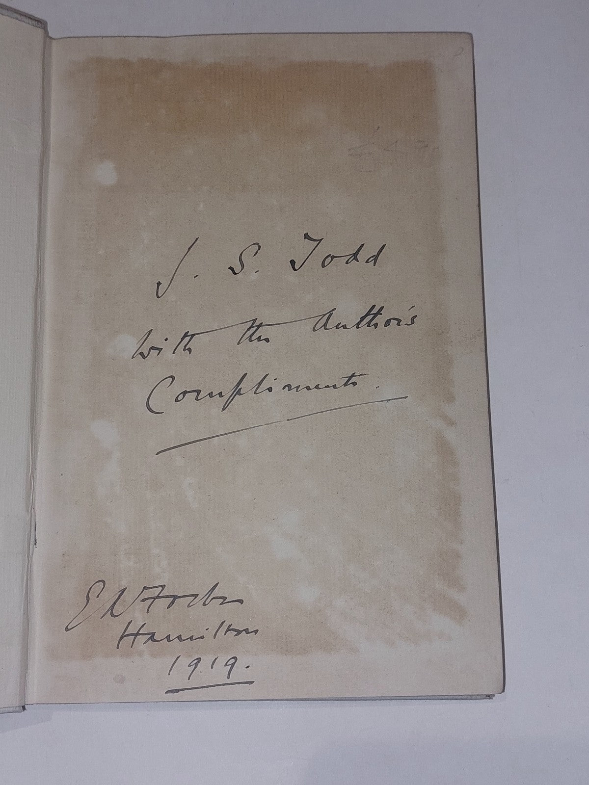 VERMELLES  NOTES ON THE WESTERN FRONT BY A CHAPLAIN 1918 Signed By E. A. Forbes2