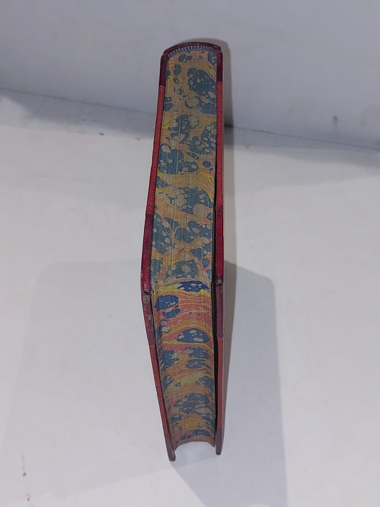 Tom Brown's School Days By An Old Boy (1869) [Macmillan & Co] Quarter Leather Hb1