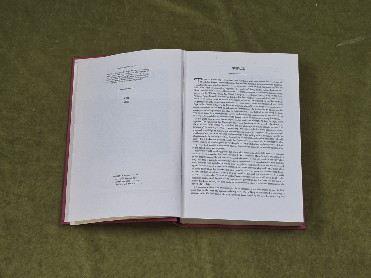 War in the Eastern Seas 1793-1815 - C Northcote Parkinson , George Alen 1st 195410