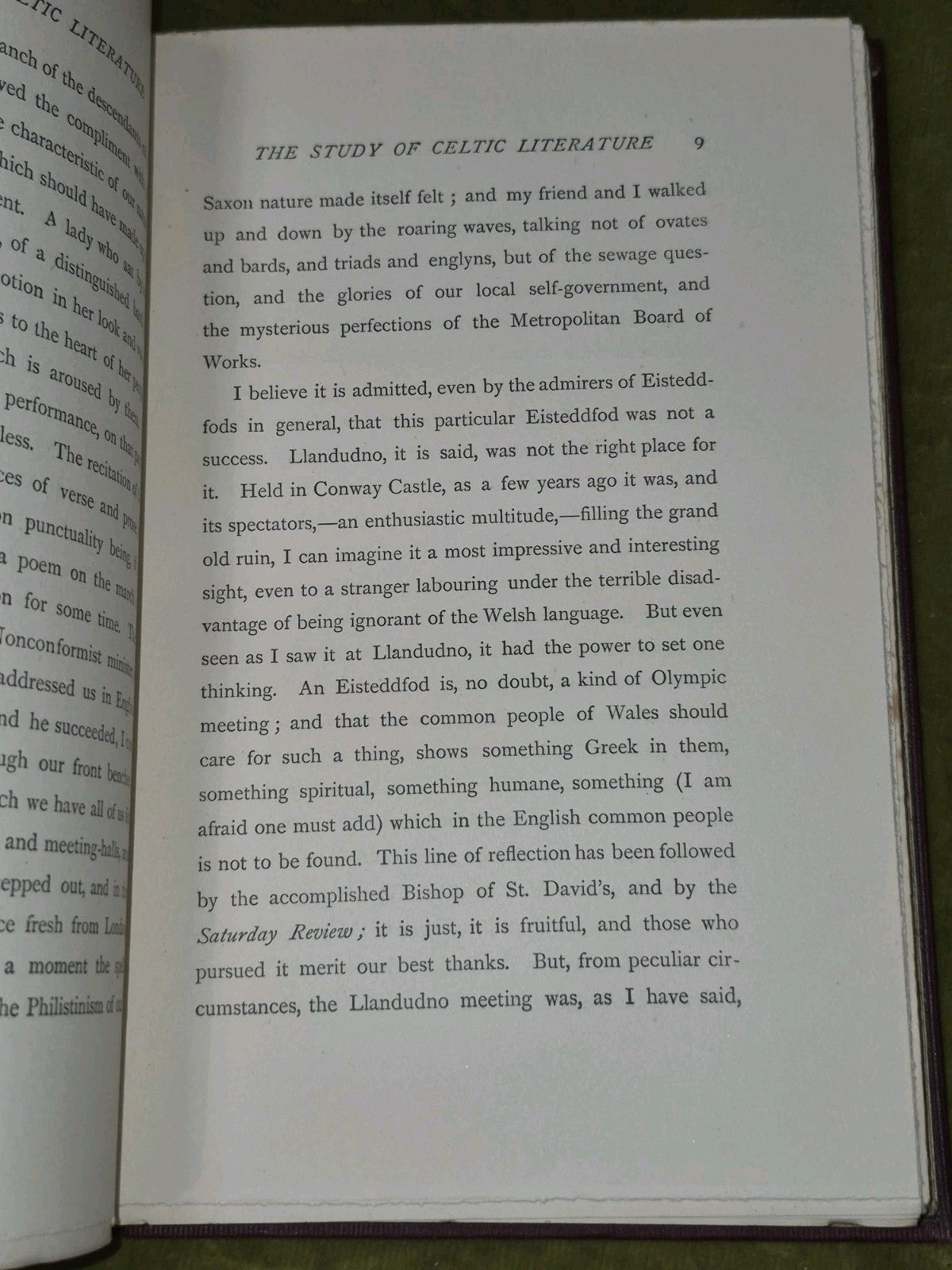 The Study of Celtic Literature 1900 Matthew Arnold London Smith Elder4