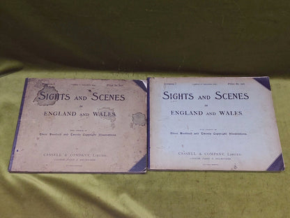 Sights and Scenes in England and Wales Volumes 1 -5 Cassell & Co 19002