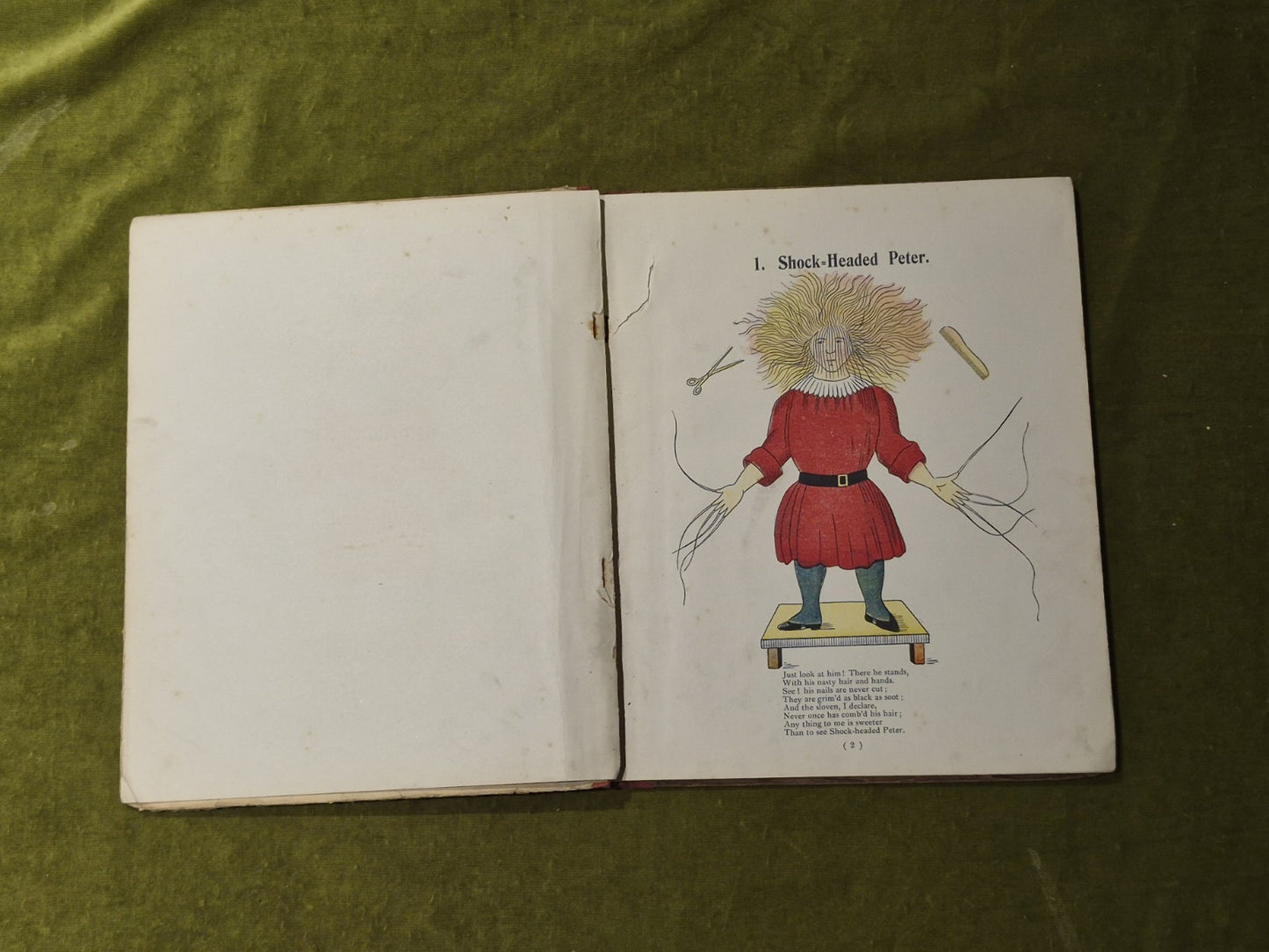The Original English Struwwelpeter - Dr Heinrich Hoffmann Early Ed5