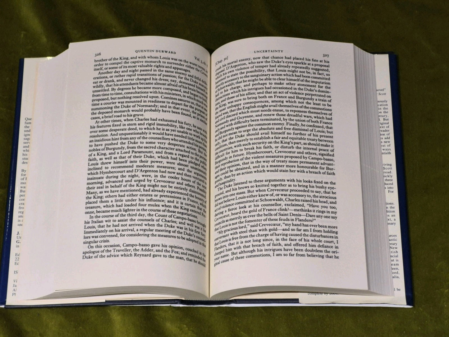 Quentin Durward Sir Walter Scott 2001 Edinburgh Edition of Waverley hardback DJ5