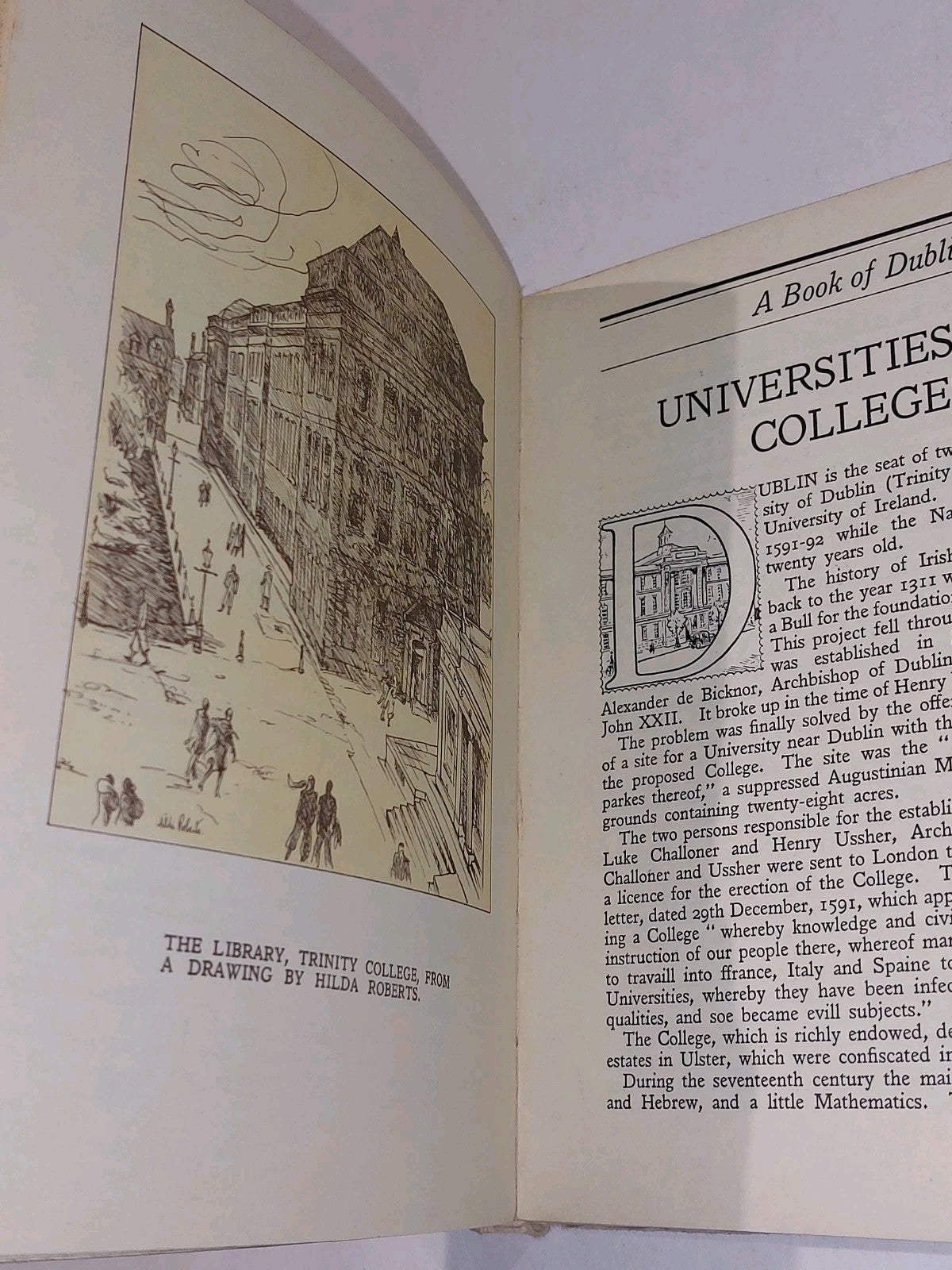 A Book of Dublin (1929) [Corporation Of Dublin] 1st Ed Pb Book5