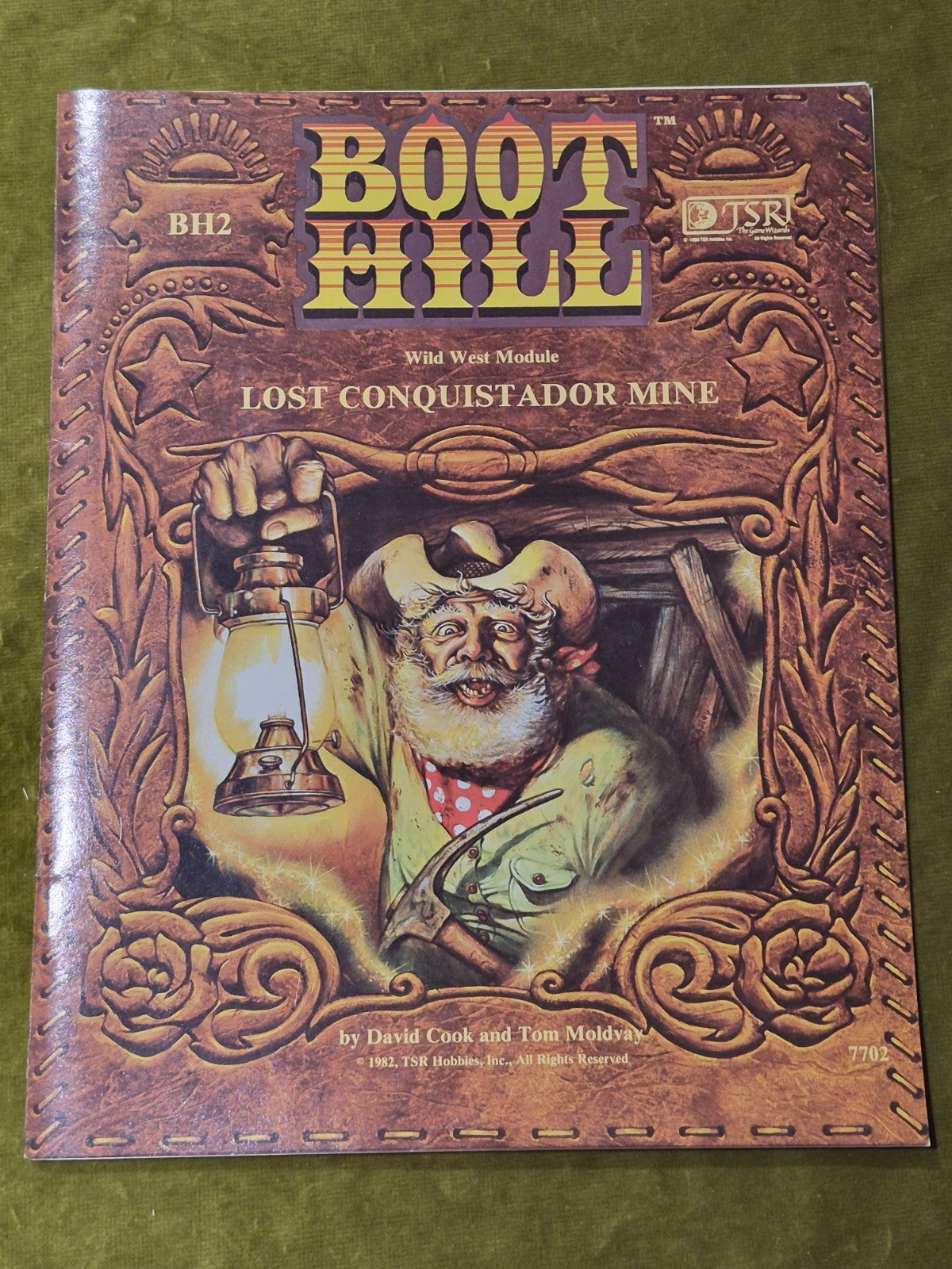 TSR Boot Hill Wild West Role-Playing Game with 2 Extra Modules in box.3