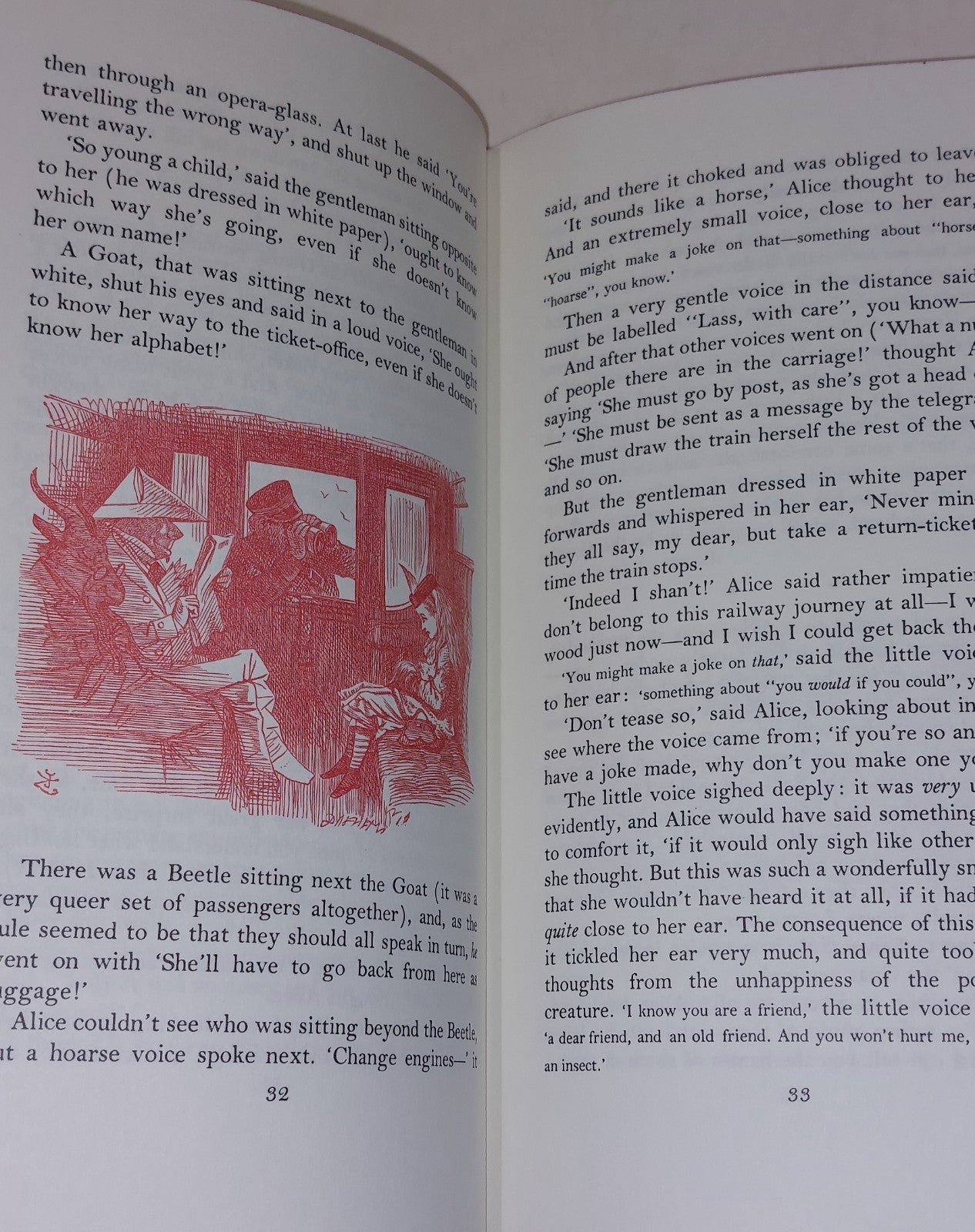 Through The LookingGlass & Alice's Adventures In Wonderland [2 Vols] 1990 Hb8