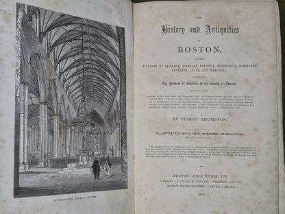 History and Antiquities of Boston 1856 Pishey Thompson Skirbeck Freiston7