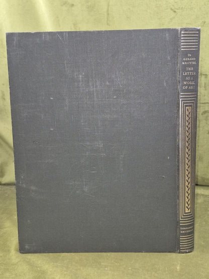 The Letter as a Work of Art 1951 Gerard Knuttel 1