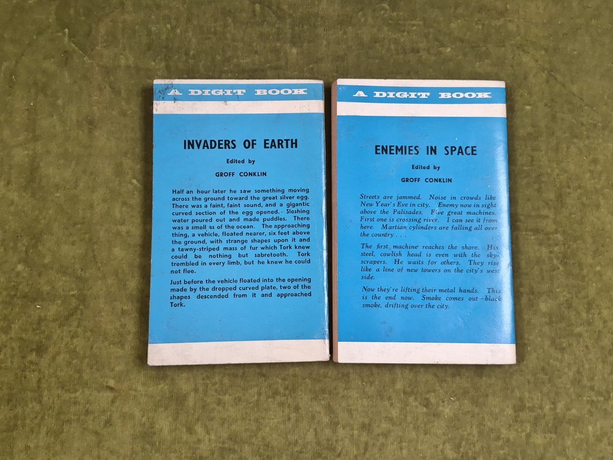 Enemies in Space & Invaders of Earth ed. by Groff Conklin , Brown & Watson 19521