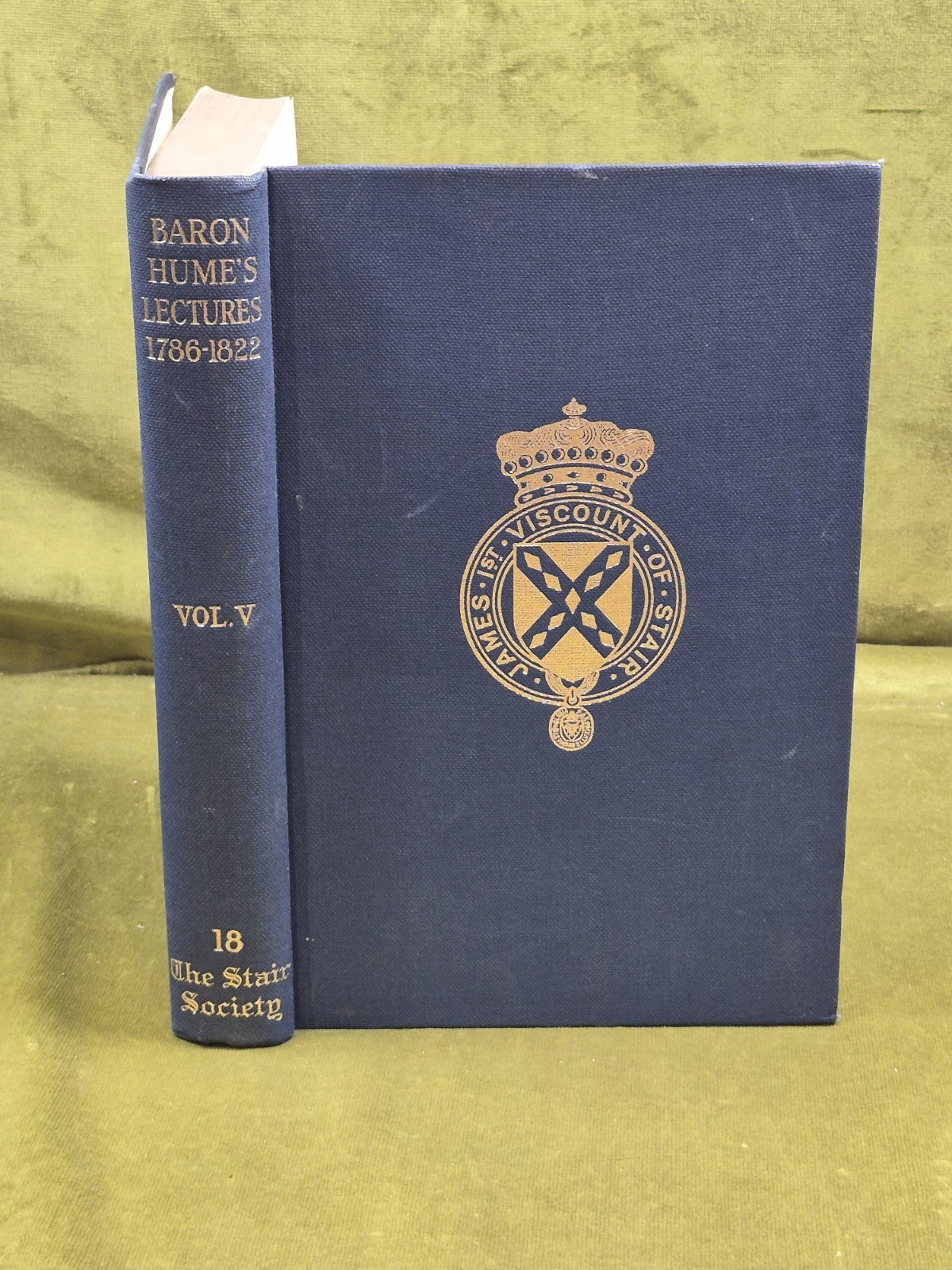 Baron David Hume's Lectures Vol 5 - ed. G Campobell H Paton Stair Society 19570