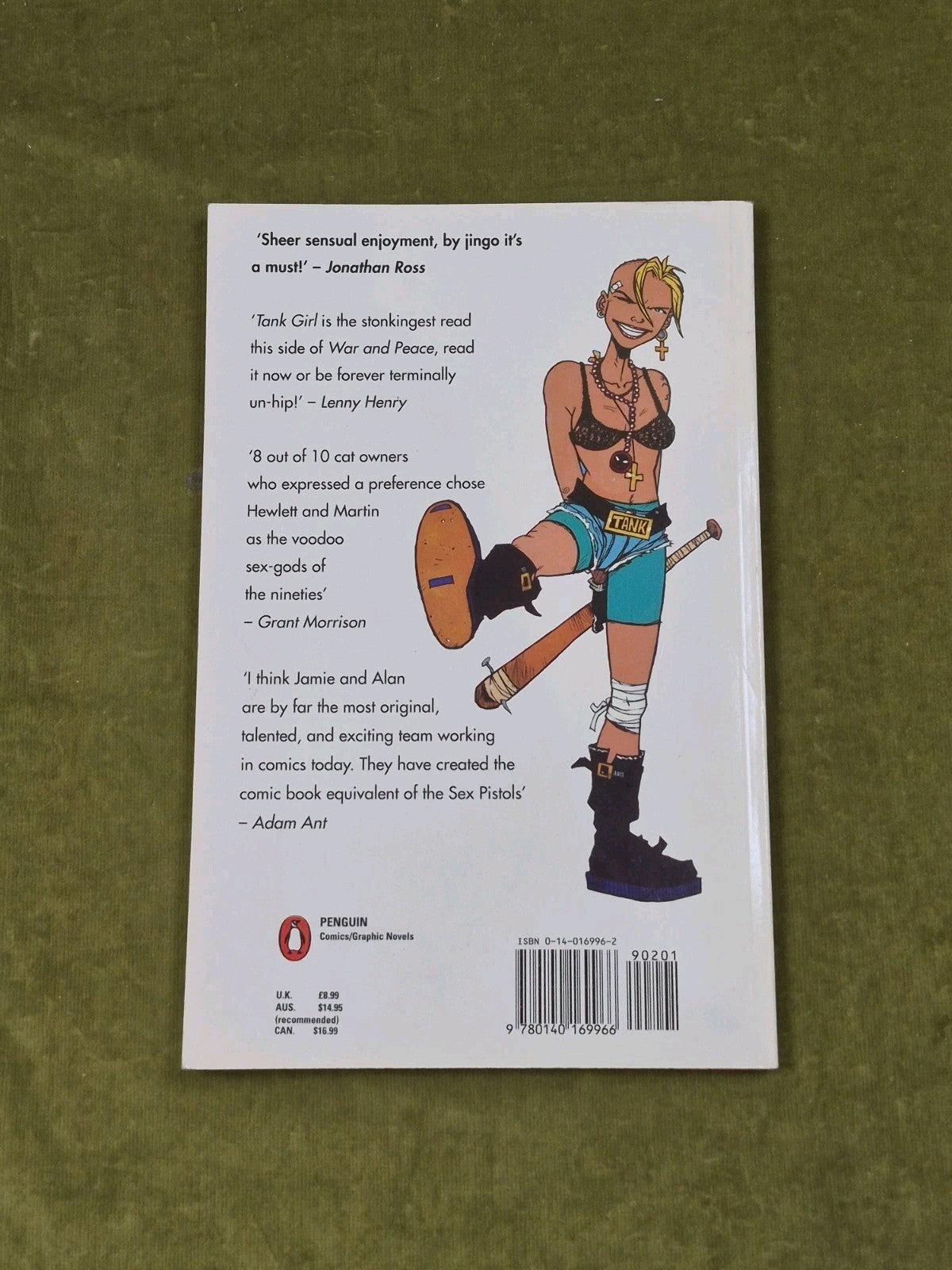 Hewlett & Martin's TANK GIRL 2, rare 1995 Graphic Novel By Penguin1
