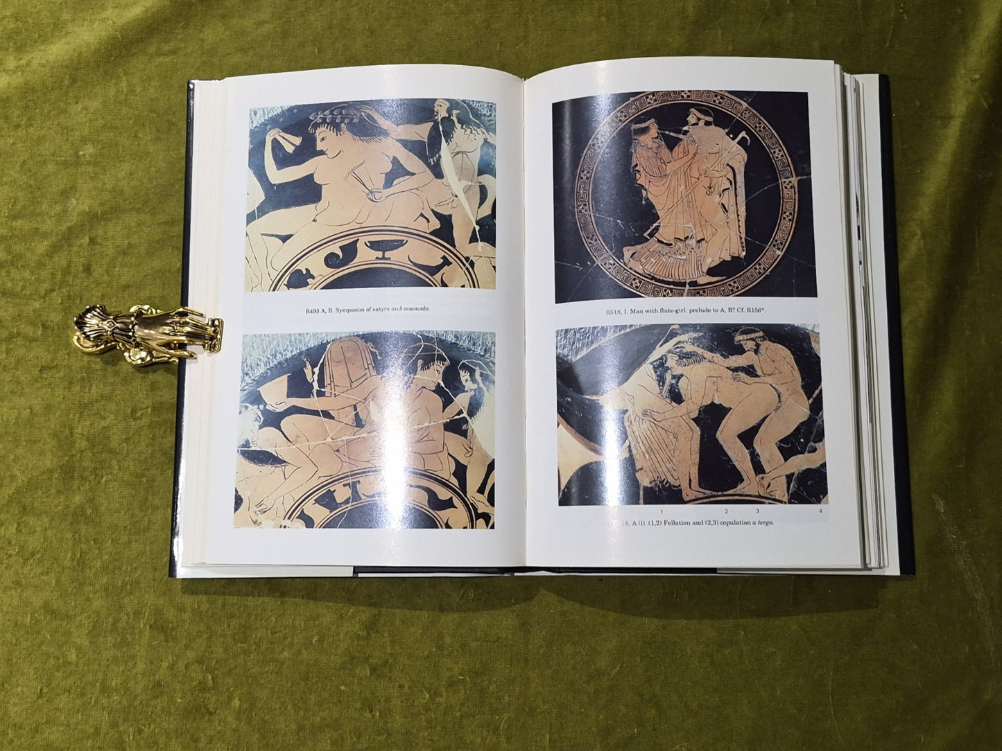 Greek Erotica On Attic Red Figure Vases- Martin Kilmer: 1993 1st Ed HB DJ5
