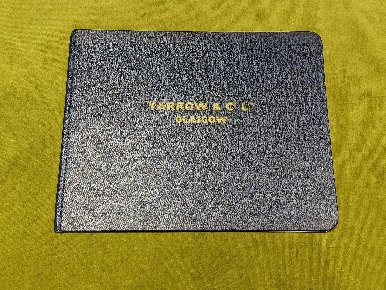 Yarrow & Co. Ltd, Glasgow - Illustrated Book Scotland circa 1940s0