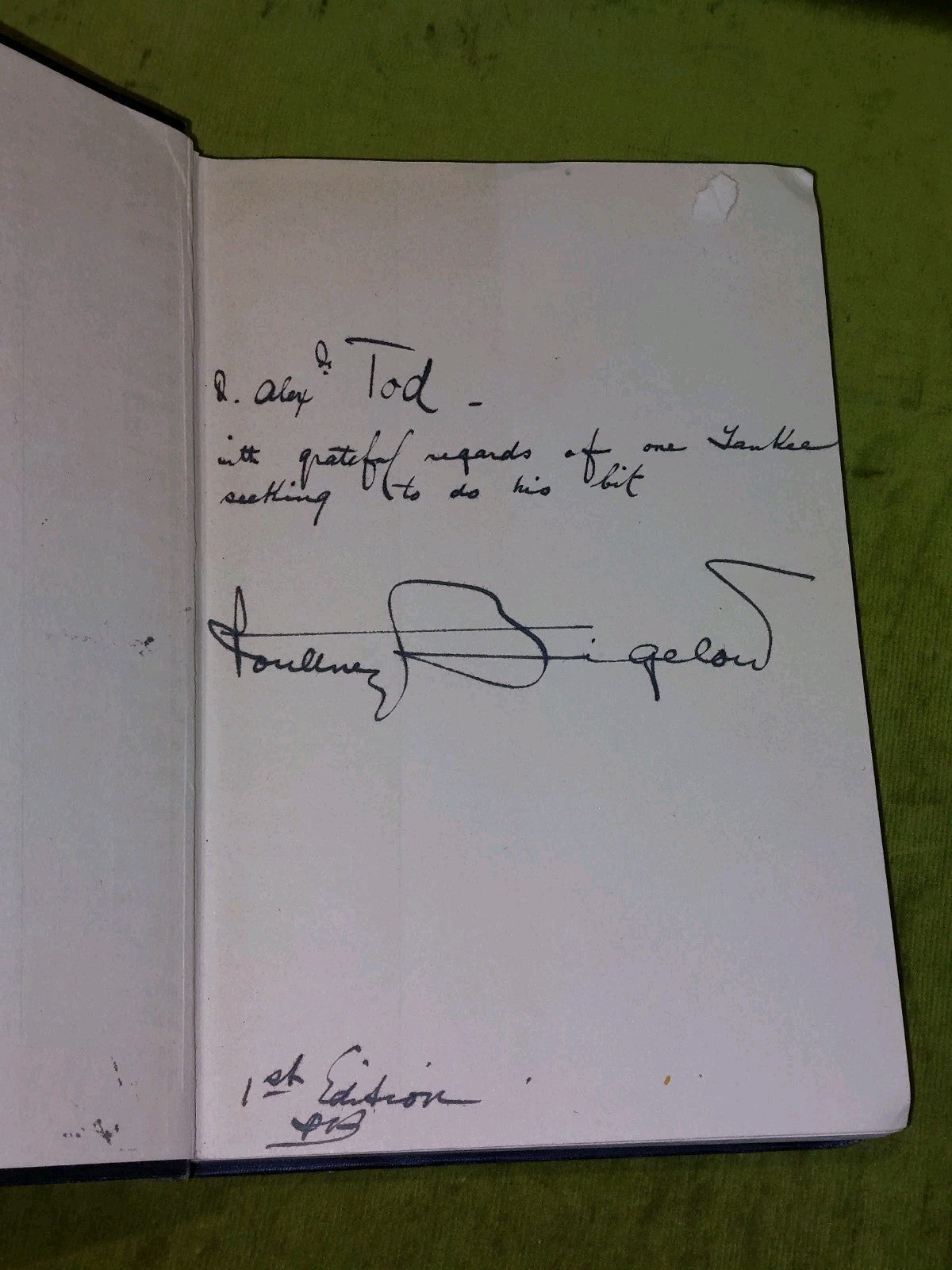 Genseric King of the Vandals and First Prussian Kaiser (1918) Bigelow SIGNED4